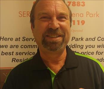 Eduardo Polizzo, team member at SERVPRO of Buena Park