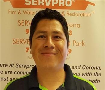 Arturo Sanchez-Boo, team member at SERVPRO of Buena Park